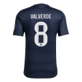 VALVERDE #8 Real Madrid Away Match Jersey Player Version 2025/26