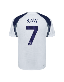 XAVI #7 Tottenham Hotspur Home Match Jersey Player Version 2025/26 - UCL