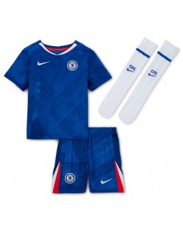 Kids Chelsea Home Jersey Full Kit 2025/26