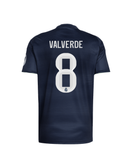 VALVERDE #8 Real Madrid Away Jersey 2025/26 - [Super Replica]