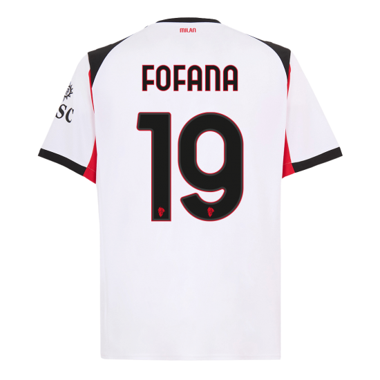 FOFANA #19 AC Milan Away Jersey 2025/26