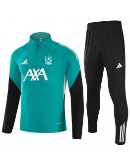 Liverpool 1/4 Zipper Sweat Kit(Top+Pants) Green 2025/26