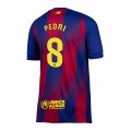 PEDRI #8 Barcelona Home Jersey 2025/26