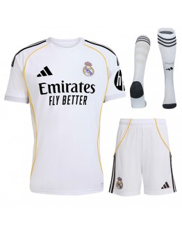 Real Madrid Home Jersey Full Kit 2025/26