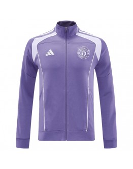 Manchester United Anthem Jacket Purple 2025/26