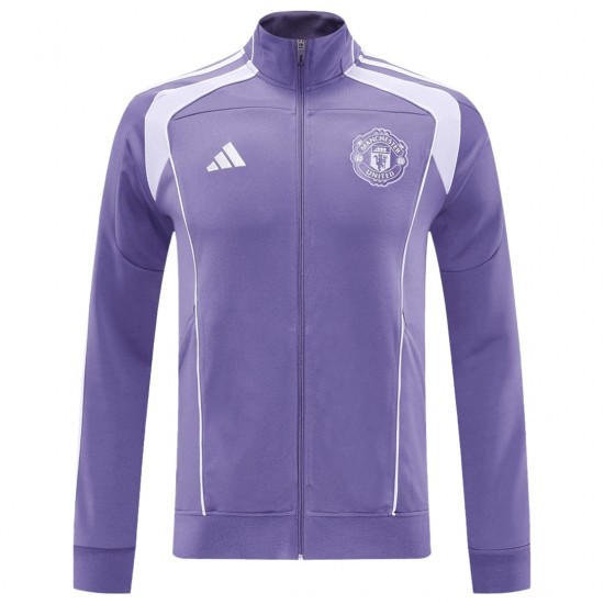 Manchester United Anthem Jacket Purple 2025/26