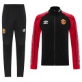Manchester United Training Tracksuit Kit (Jacket+Pants) 02 Black 2025/26