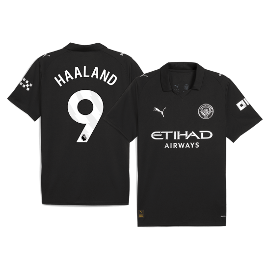 HAALAND #9 Manchester City Away Jersey 2025/26