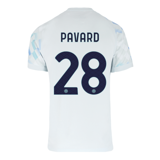 PAVARD #28 Inter Milan Away Jersey 2025/26