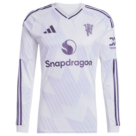 Manchester United Away Long Sleeve Jersey 2025/26
