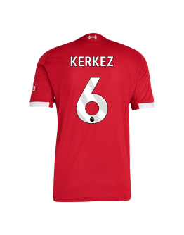 KERKEZ #6 Liverpool Home Match Jersey Player Version 2025/26