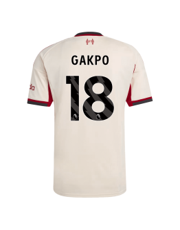 GAKPO #18 Liverpool Away Jersey 2025/26