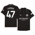 FODEN #47 Manchester City Away Match Jersey Player Version 2025/26