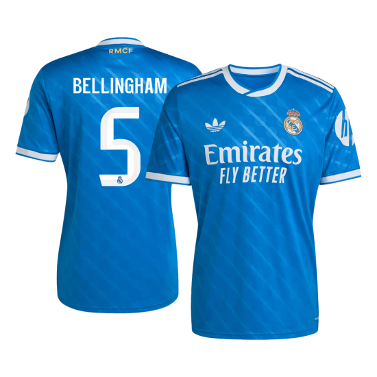 BELLINGHAM #5 Real Madrid Third Away Jersey 2025/26