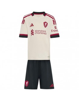 Kids Liverpool Away Jersey Kit 2025/26