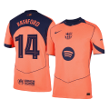 RASHFORD #14 Barcelona Third Match Jersey Player Version 2025/26 - UCL