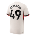 GARNACHO #49 Chelsea Away Match Jersey Player Version 2025/26