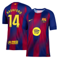 RASHFORD #14 Barcelona Home Jersey 2025/26