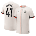 ESTÊVÃO #41 Chelsea Away Match Jersey Player Version 2025/26
