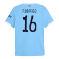 RODRIGO #16 Manchester City Home Match Jersey Player Version 2025/26 - Club World Cup