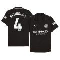 REIJNDERS #4 Manchester City Away Match Jersey Player Version 2025/26