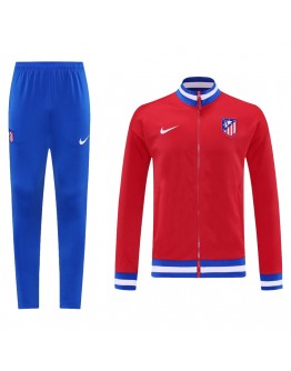 Atletico Madrid Training Tracksuit Kit(Jacket+Pants) Red 2025/26