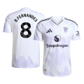 B.FERNANDES #8 Manchester United Away Match Jersey Player Version 2025/26