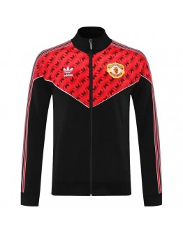 Manchester United Anthem Jacket Red&amp;Black 2025/26