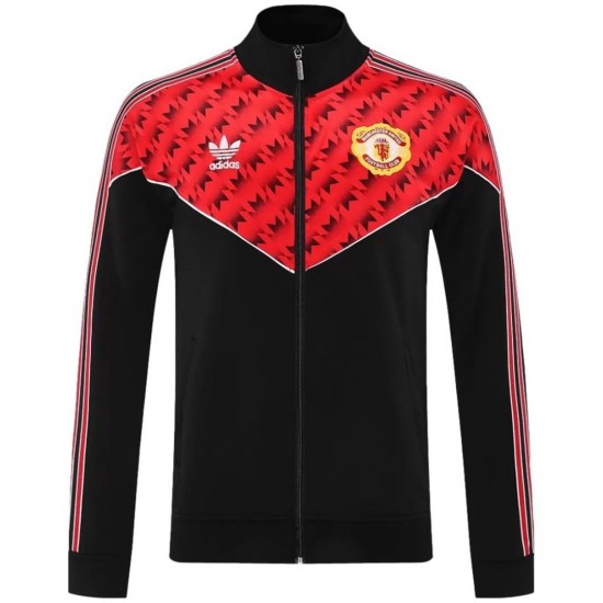 Manchester United Anthem Jacket Red&amp;Black 2025/26