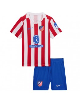 Kids Atletico Madrid Home Jersey Kit 2025/26