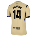 RASHFORD #14 Barcelona Away Match Jersey Player Version 2025/26 - UCL