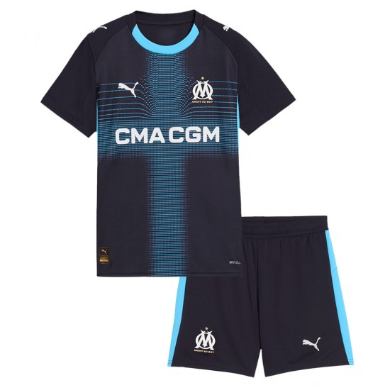 Kids Marseille Away Jersey Kit 2025/26