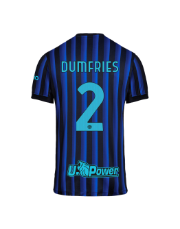 DUMFRIES #2 Inter Milan Home Jersey 2025/26