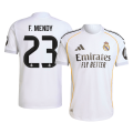 F.MENDY #23 Real Madrid Home Match Jersey Player Version 2025/26