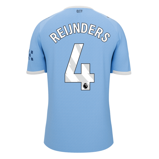 REIJNDERS #4 Manchester City Home Jersey 2025/26 - [Super Replica]