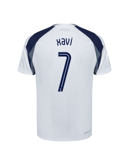 XAVI #7 Tottenham Hotspur Home Match Jersey Player Version 2025/26 - UCL