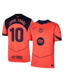 LAMINE YAMAL #10 Barcelona Third Away Jersey 2025/26