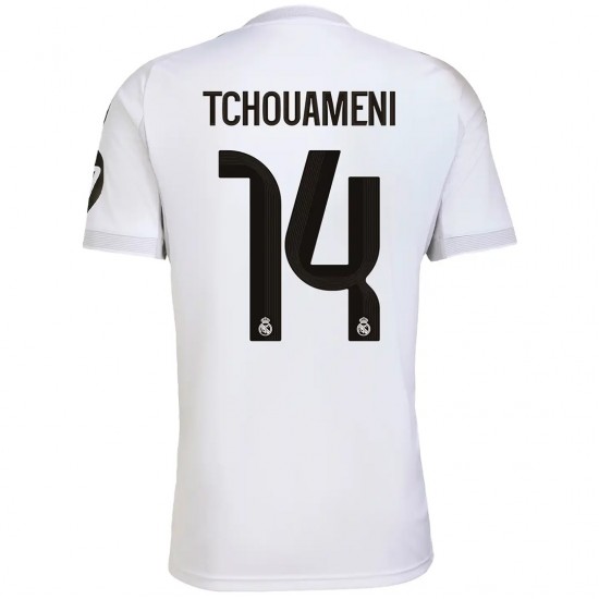TCHOUAMENI #14 Real Madrid Home Jersey 2025/26 - [Super Replica]