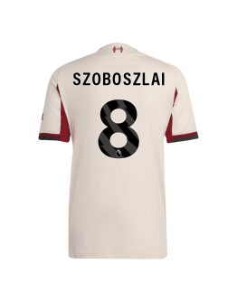 SZOBOSZLAI #8 Liverpool Away Match Jersey Player Version 2025/26