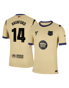 RASHFORD #14 Barcelona Away Match Jersey Player Version 2025/26 - UCL