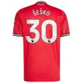 ŠEŠKO #30 Manchester United Home Jersey 2025/26 - [Super Replica]
