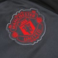 Kids Manchester United 1/2 Zipper Sweat Kit(Top+Pants) Black 2024/25