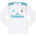 Retro Real Madrid Home Long Sleeve Jersey 2017/18